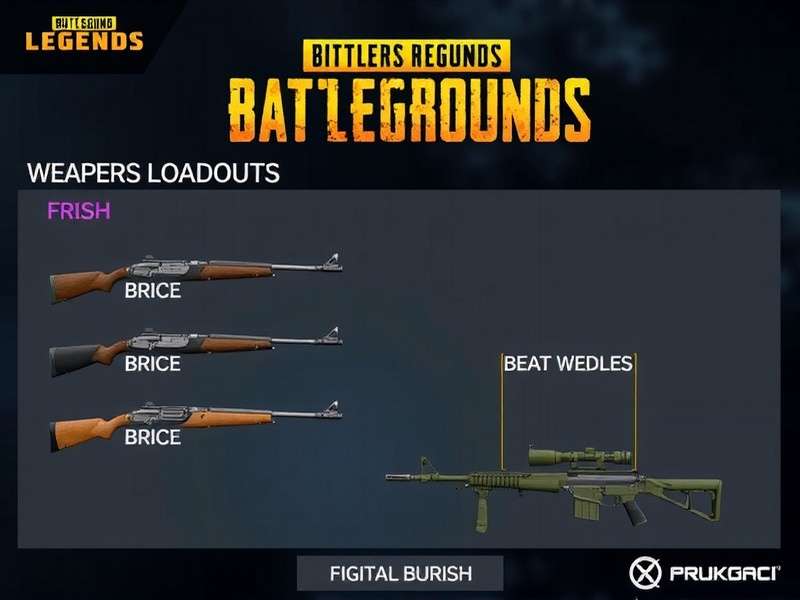 Popular Weapon Combinations in PUBG Legend PUBG Legend Weapon Loadouts